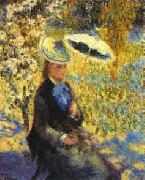 Pierre Renoir Umbrellas oil painting